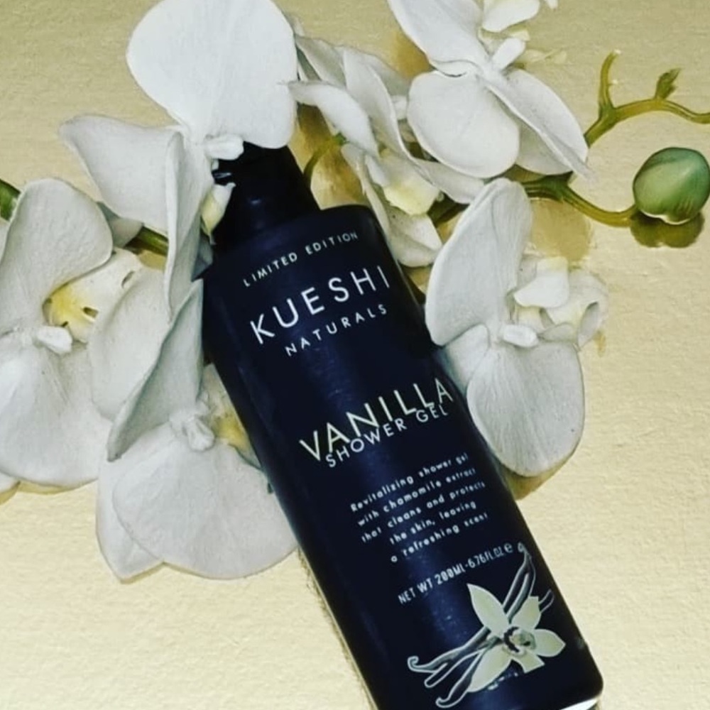 Kueshi Naturals Limited Edition Vanilla Shower Gel